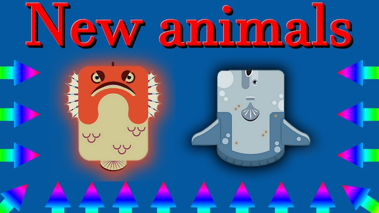 Deeeep.io new animals || Sunfish & Stonefish || New update