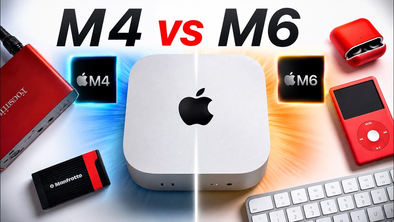 Mac mini M4 kontra M6! Wszystko, co NOWE!