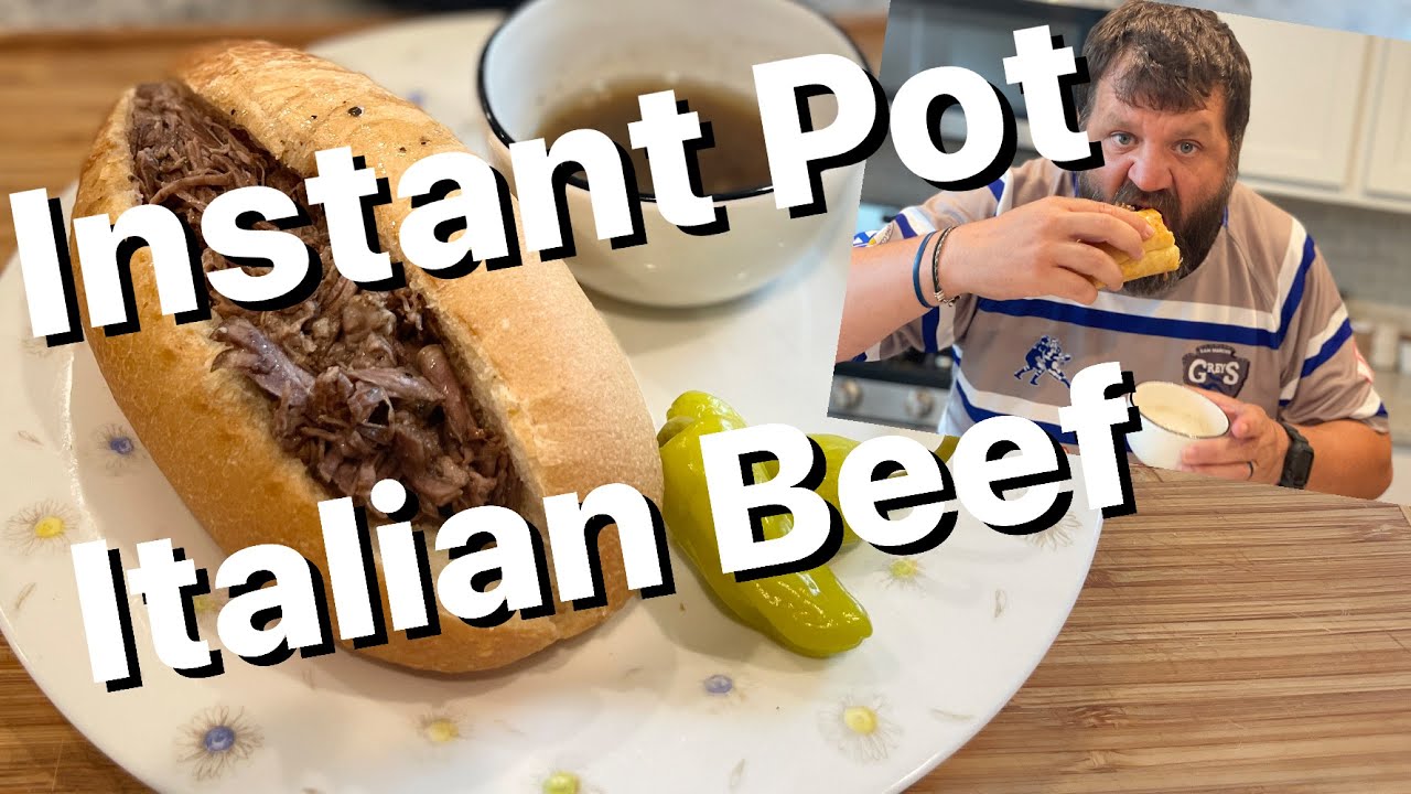 Удивительный рецепт сэндвича с итальянской говядиной в чикагском стиле Instant Pot | Как приготов...