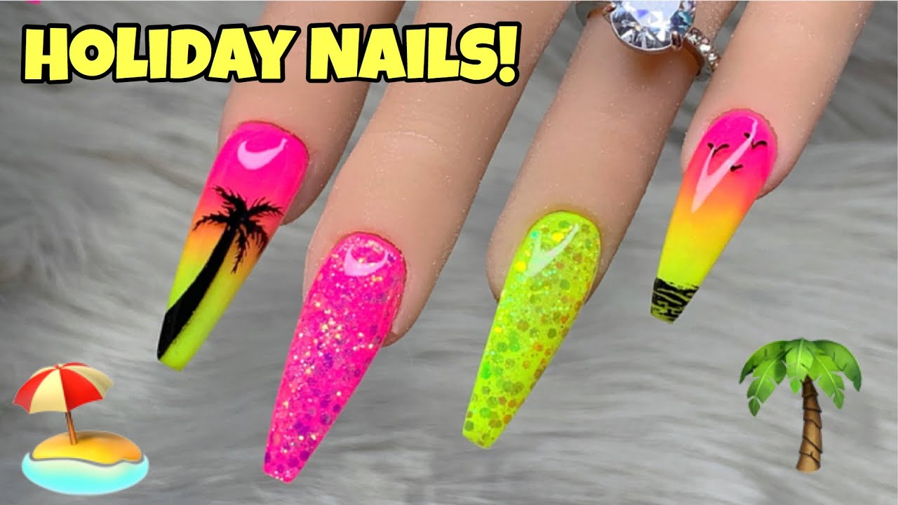 Neon Holiday Nails! | Nail Sugar | Nailchemy