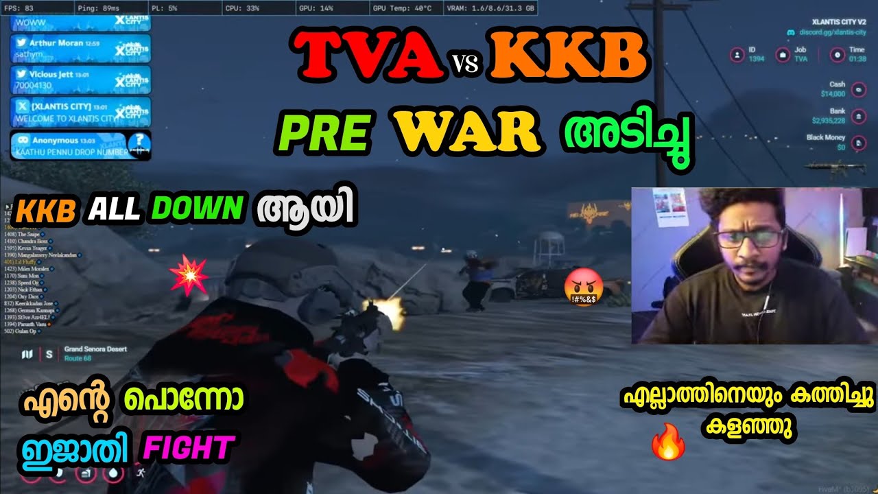 TVA VS KKB PRE WAR അടിച്ചപ്പോൾ🔥 KKB ALL DOWN 🥵 എന്റെ പൊന്നോ ഇജാതി FIGHT 💥 കത്തിച്ചു 🔥 WAR നാളെ 💫