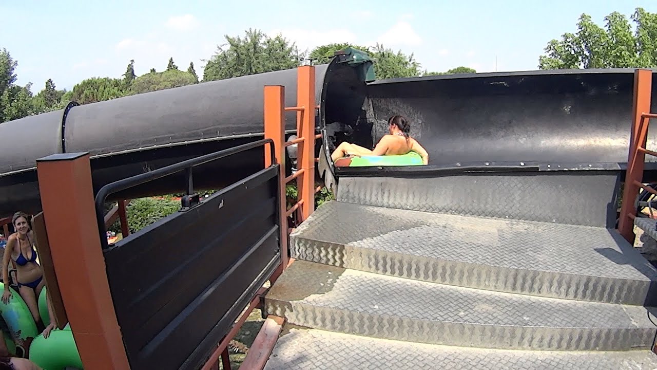 Black Hole Water Slide at Caneva Aquapark