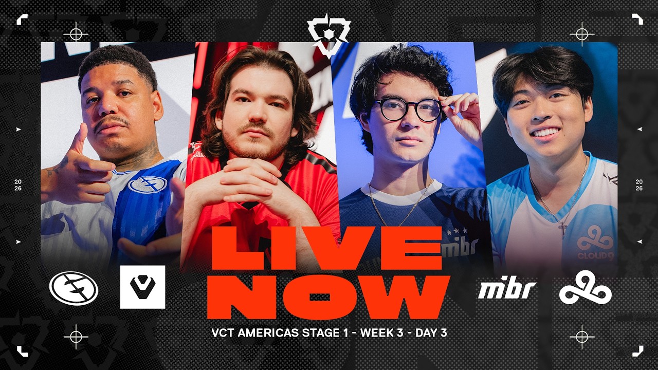 MIBR vs C9 - VCT Americas Stage 1 - Week 3 Day 3