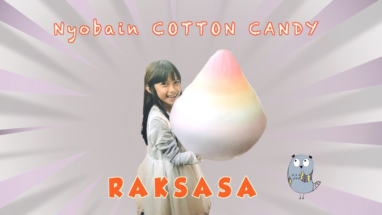 Nyobain COTTON CANDY RAKSASA & Hunting SQUISHY LICENSED di Jepang