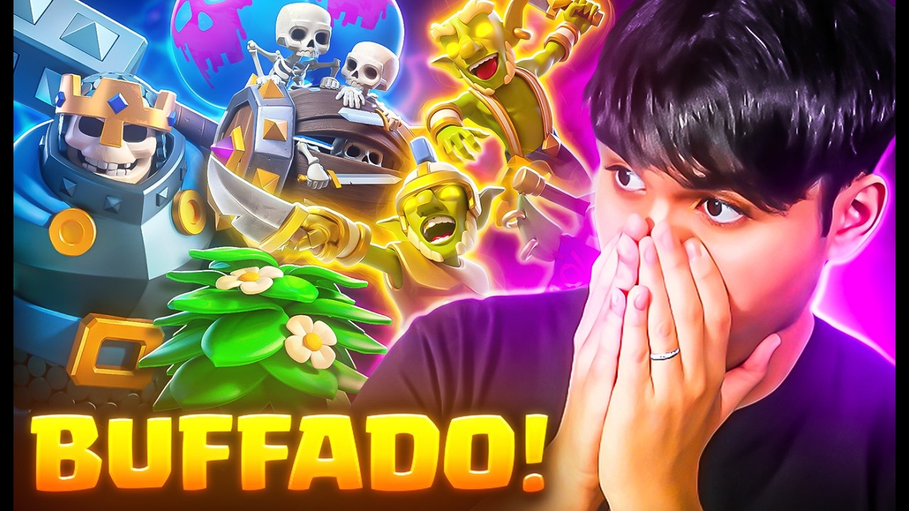O DECK MAIS INSUPORTÁVEL Foi BUFFADO com o lançamento dos goblins heróis...