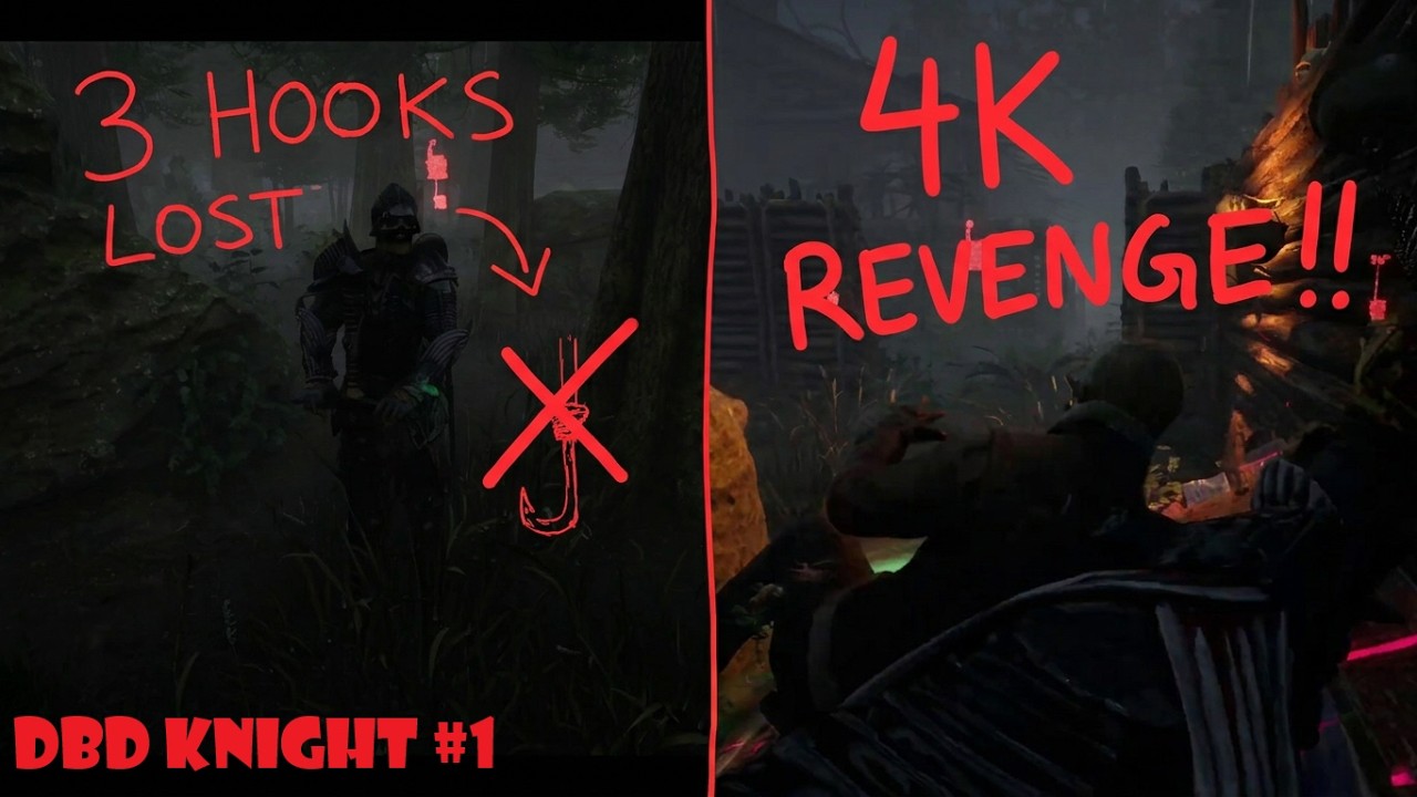 Отряд Сабо думал, что сможет меня победить!! (Геймплей DBD Knight)