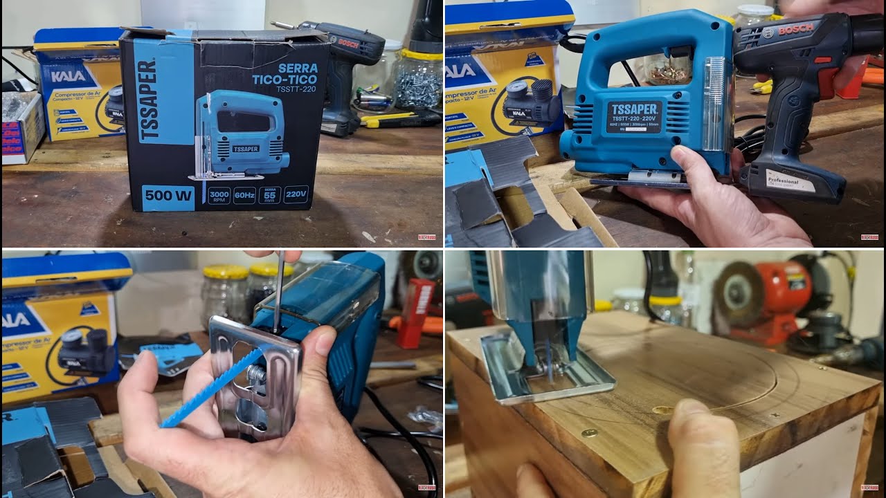 Serra TICO-TICO de R$120,00 é BOA? - TSSAPER 500w