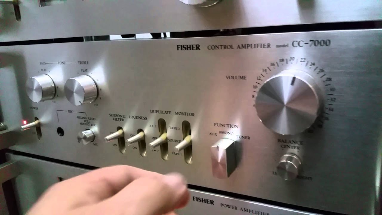 Rack Fisher Model TR-7000 FM-7000 CC-7000 CP-7000 CR-7000N SP-7000BX MT-6211