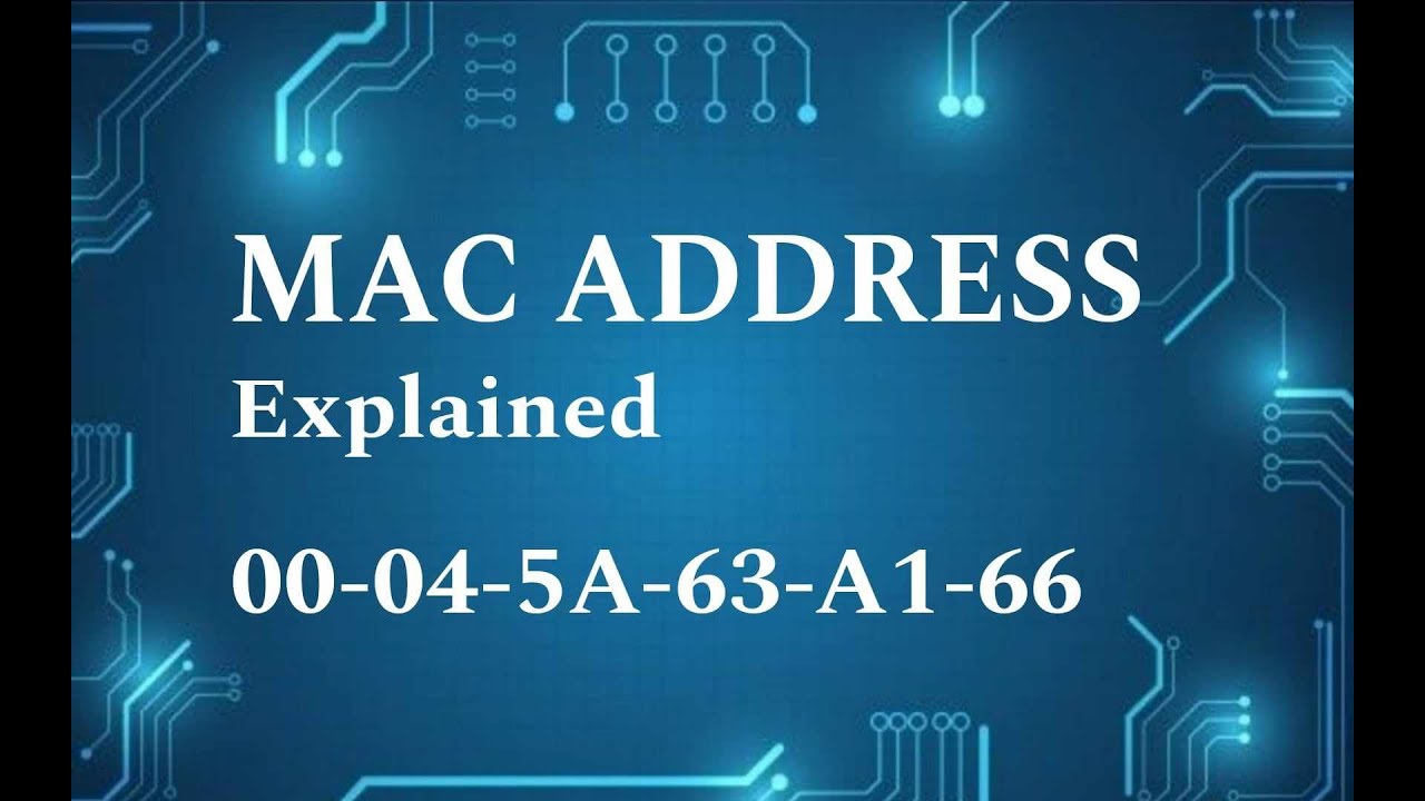 Ethernet and MAC address