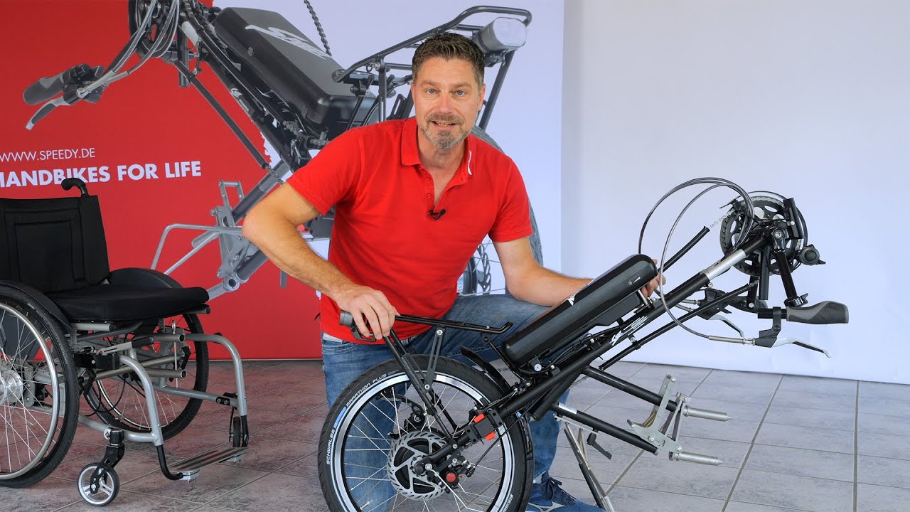 Rollstuhl Handbike inkl. Austattung | E-Handbike Versatio F von Speedy