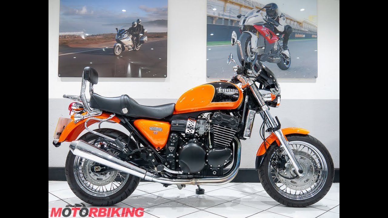 Мотоцикл Triumph Thunderbird Sport 2003 года выпуска — просто фантастический экземпляр с пробегом...