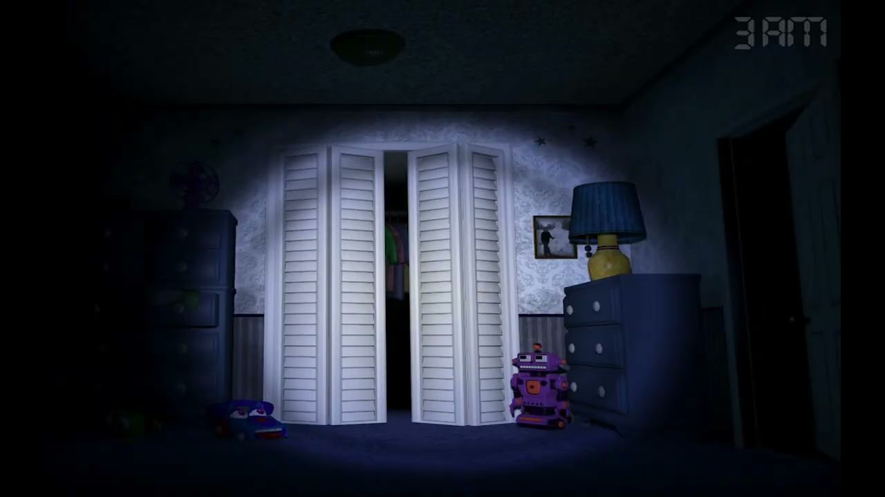 Primer gameplay de fnaf4 soy muy malo🥵