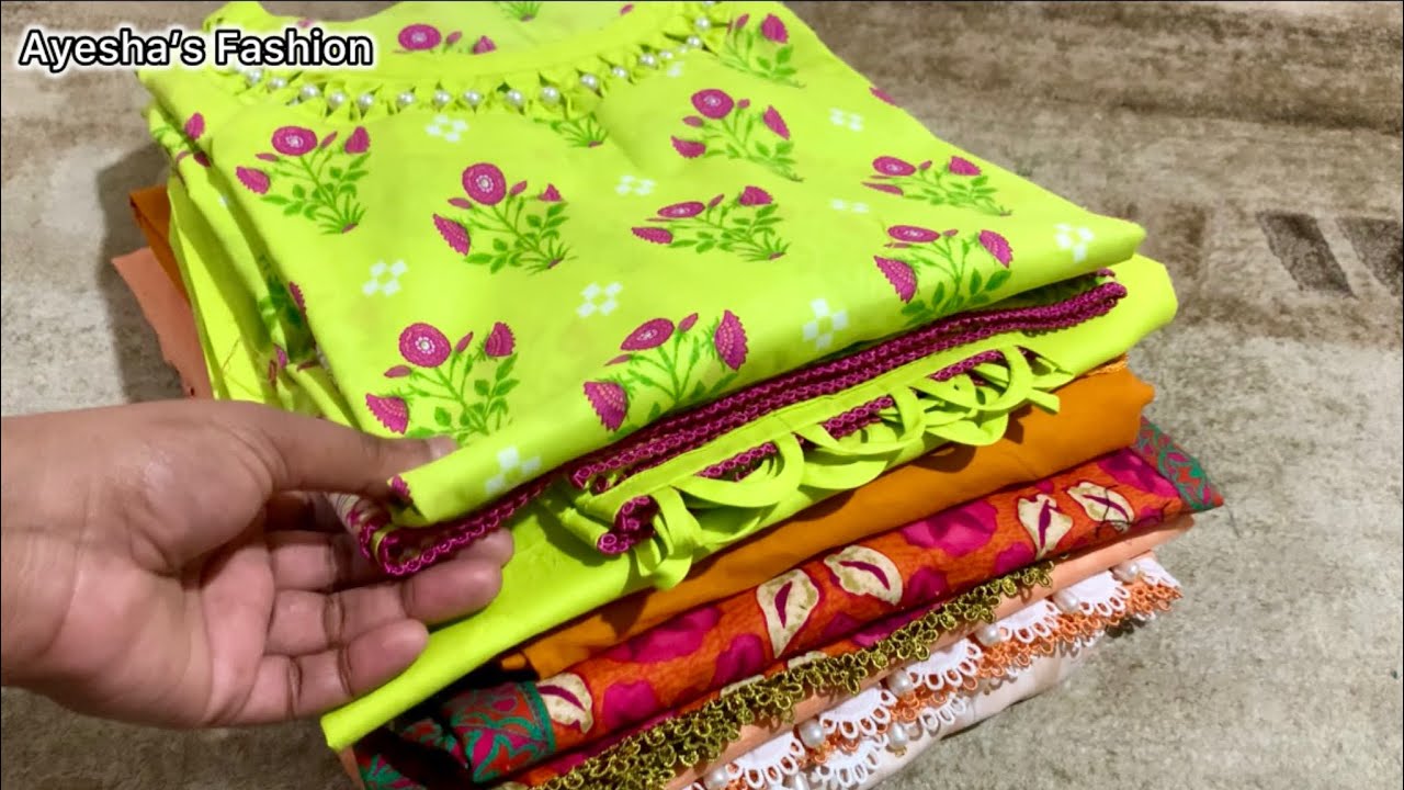 Latest neck designs for Eid 2026 special | Trending dress designs for Eid | Trouser designs 