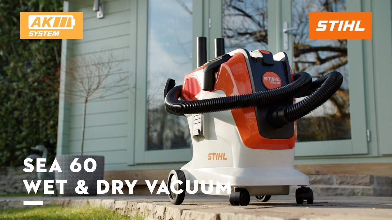 STIHL SEA 60 Cordless Vacuum | STIHL Wet & Dry Vacuum | Vacuum for Cleaning Car | STIHL GB