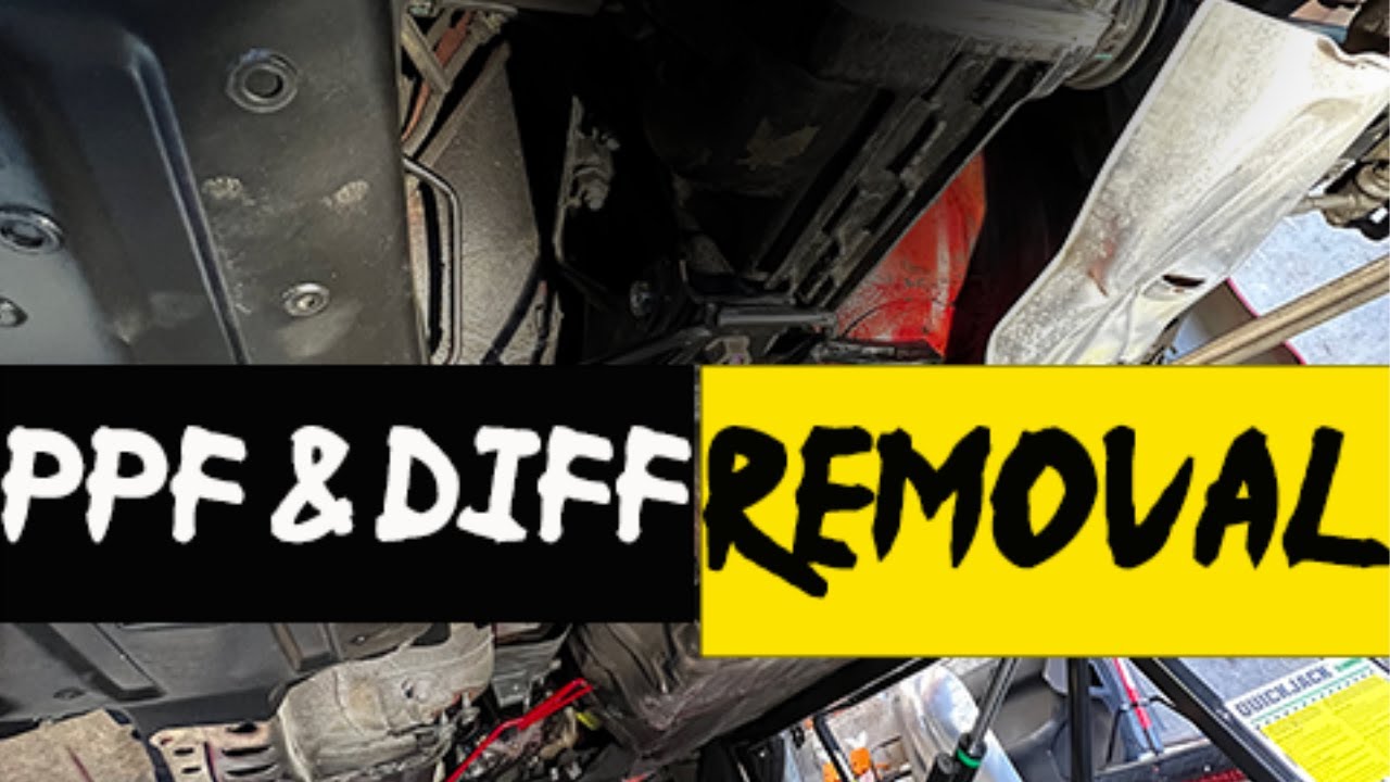 FD3S RX7 Differential & Power Plant Frame Removal |PPF|