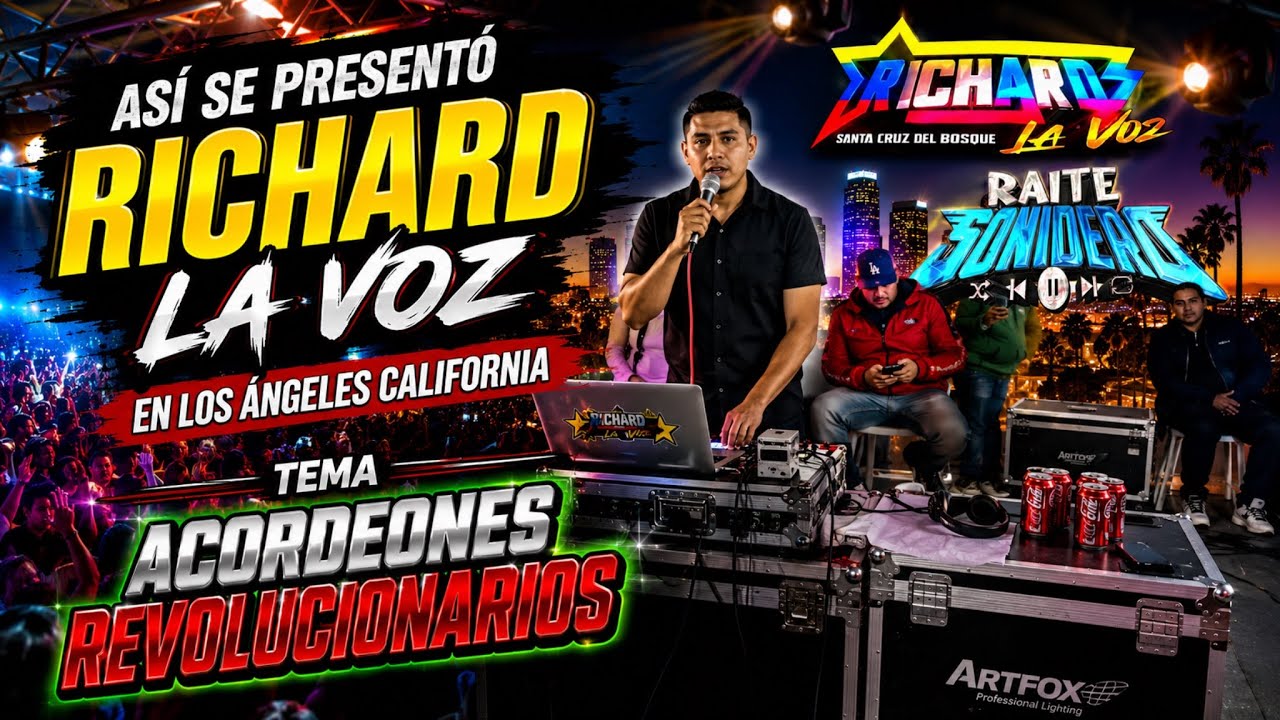 🔴🚩 Le Apagan el Audio  a SONIDO RICHARD LA VOZ En Los &Aacute;ngeles California