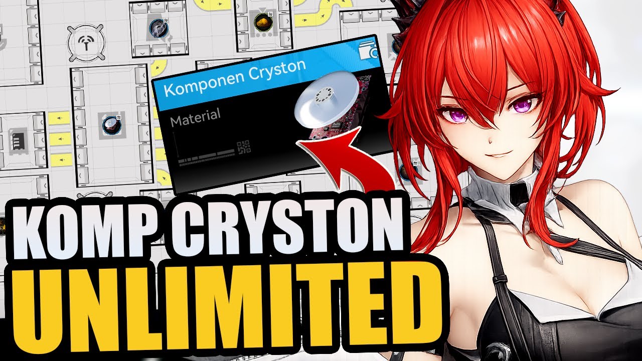 Guide Membuat Komponen Cryston Secara Unlimited! Plus Free Blueprint | AK Endfield