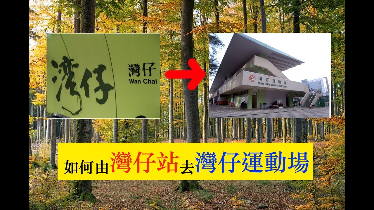 如何由灣仔站去灣仔運動場
