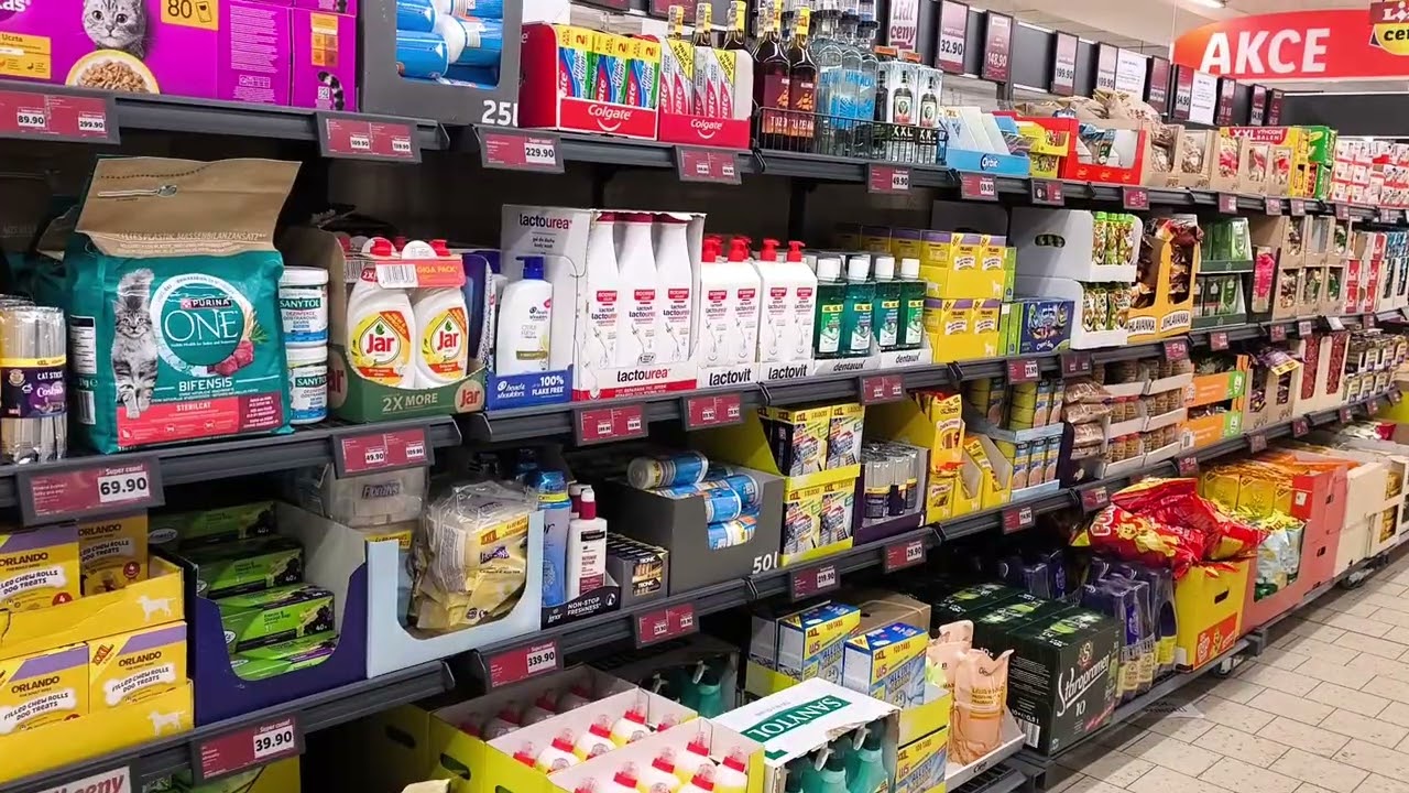Czeski Lidl. Ceny produktów w Czechach. Lidl Praga Czechy