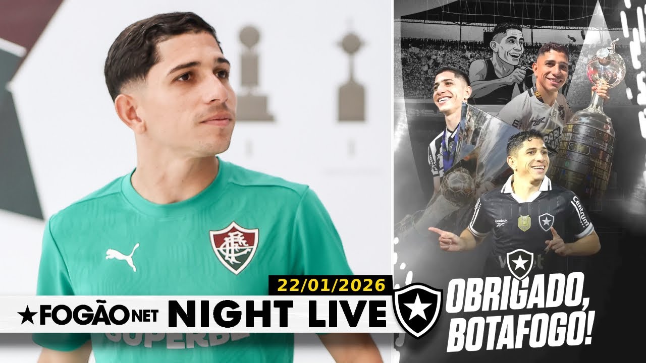NIGHT LIVE: SAVARINO É ANUNCIADO PELO FLUMINENSE | REUNIÃO PODE DEFINIR APORTE DE US$ 50 MILHÕES