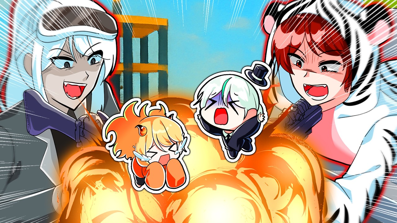 우결 남친 vs 여친 의 라이벌 대결! 여자친구를 잔혹하게 죽이는 백나른과 독새?! 【로블록스 라이벌】