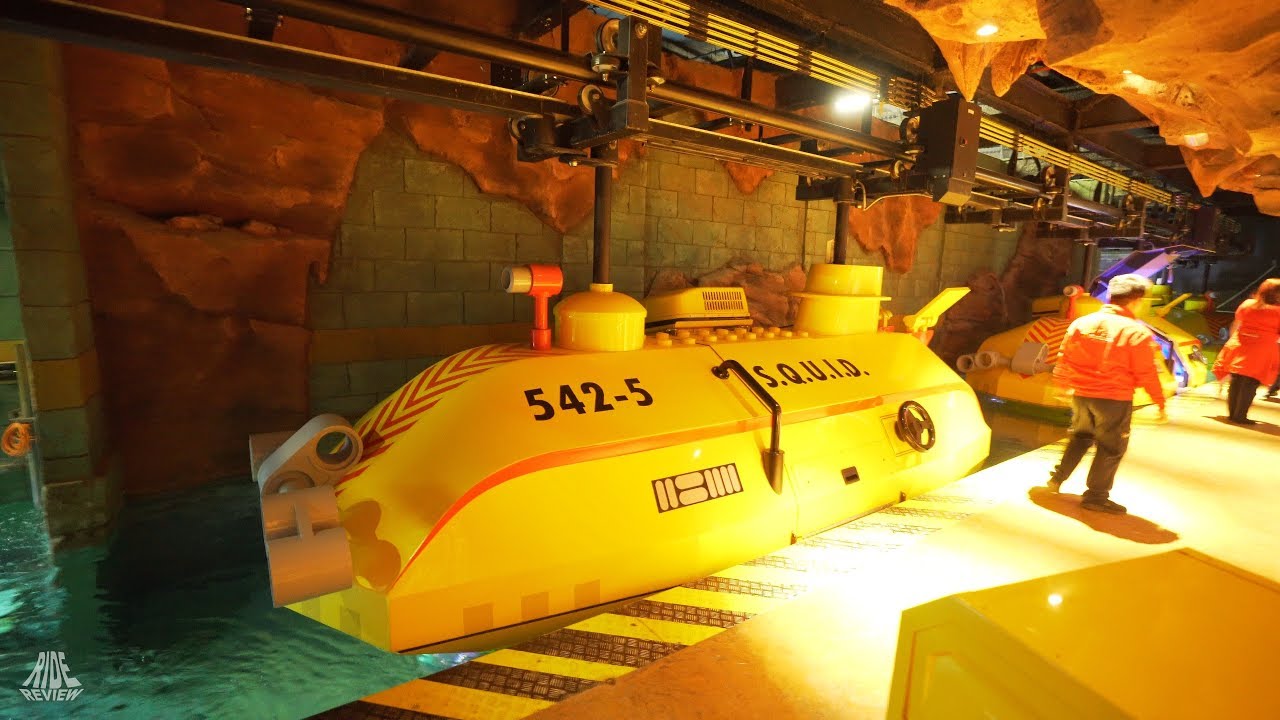 Submarine Adventure - POV - Legoland Dubai - MACK Rides - U-Boot Themenfahrt
