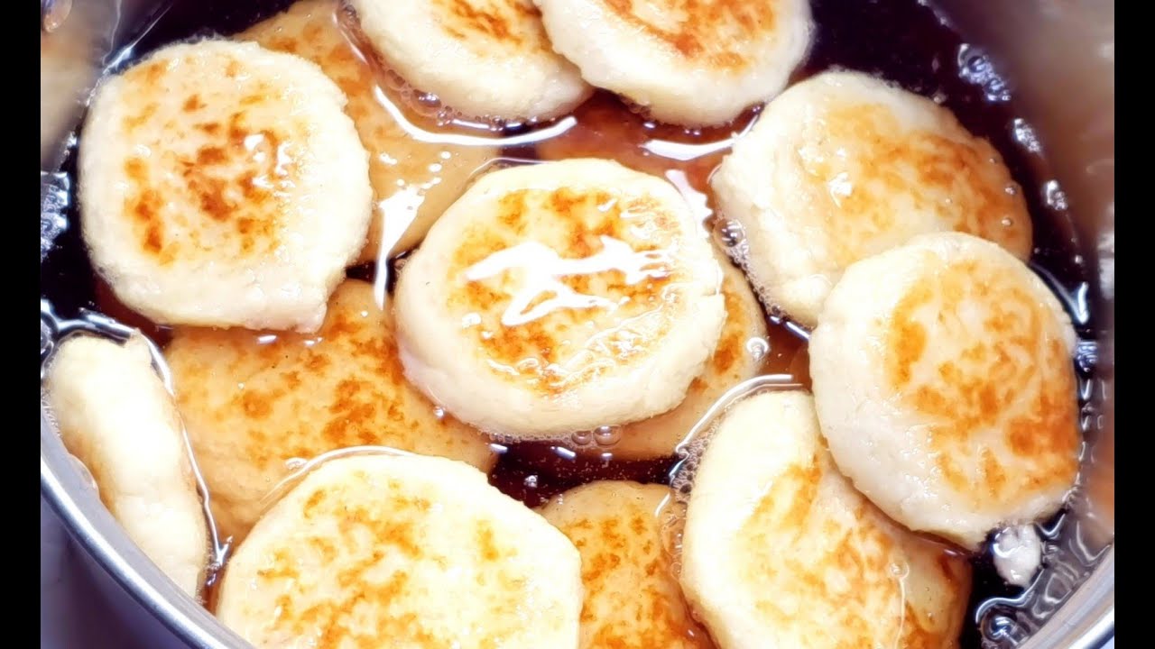 Buñuelos de Ñame dulce Dominicano