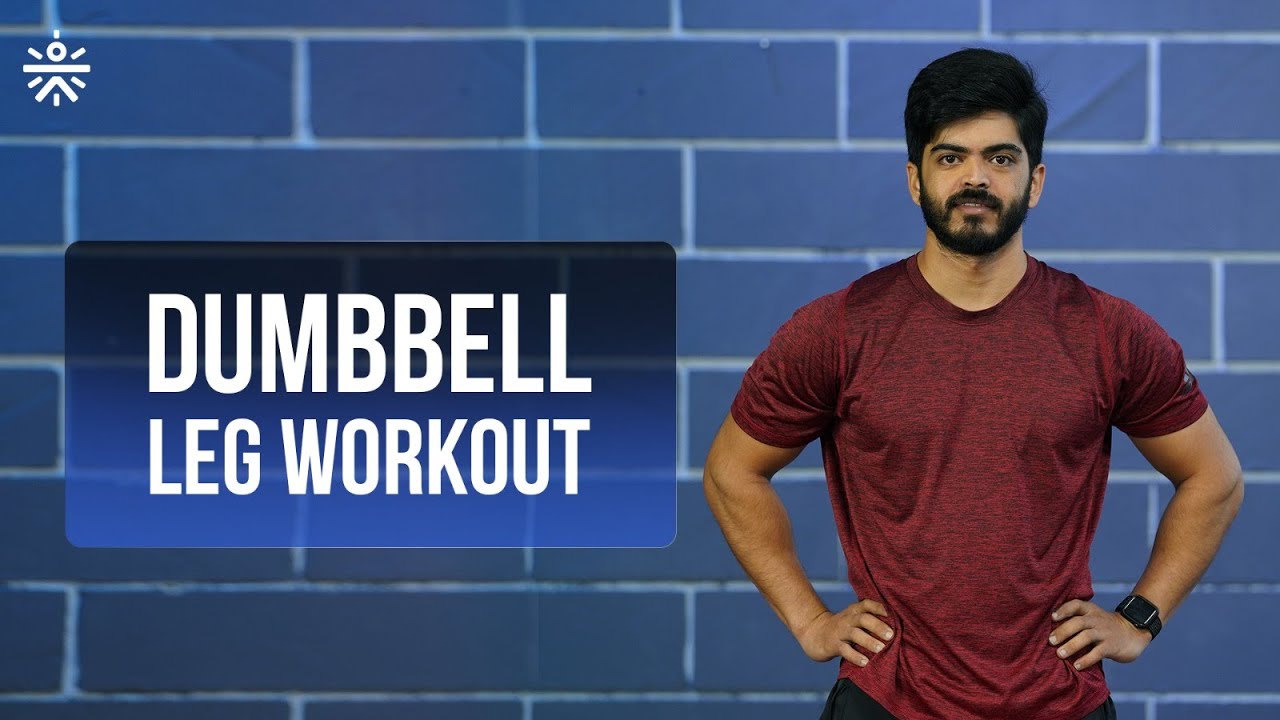 Dumbbell Leg Workout at Home | Equipment Workout | Workout for Beginners | @cult.official