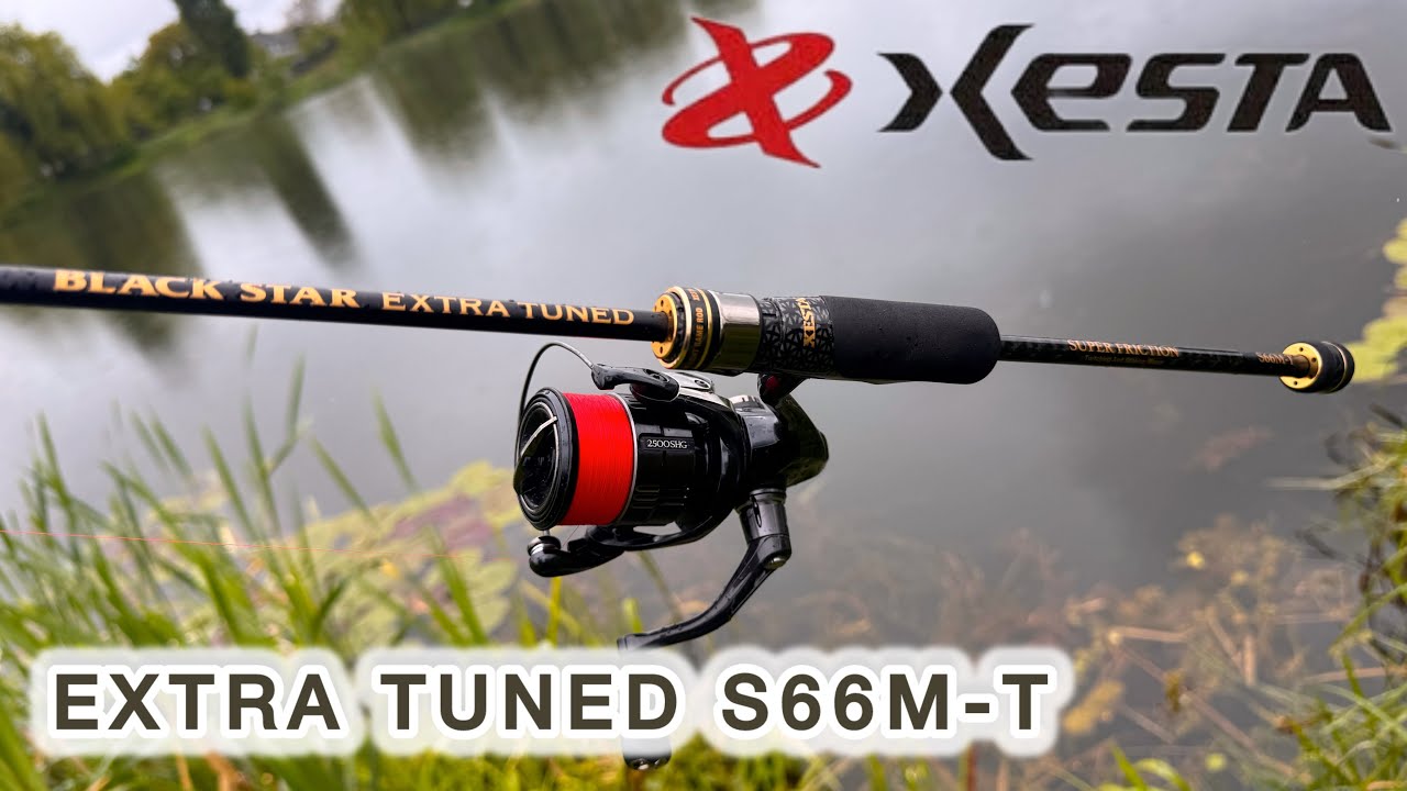 XESTA BLACK STAR EXTRA TUNED S66M-T SUPER FRICTION. Рибалка та огляд нового спінінга😎