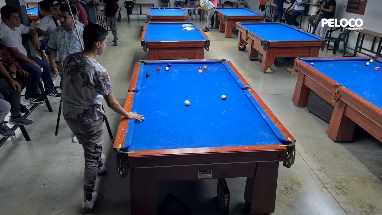 Pichón vs Koyi - Campeonato de Billas, Billar El Gran Tauro | Peloco Billar