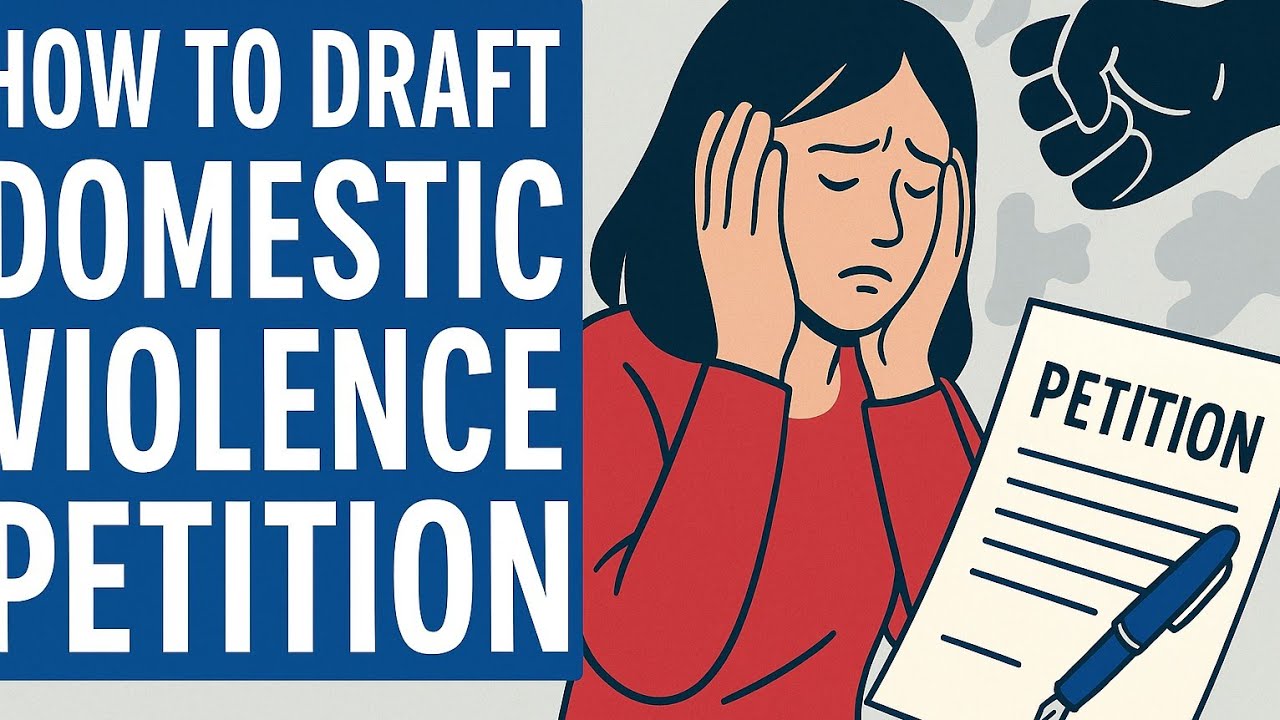 How to Draft Domestic violence petition documents required #tacitlegal #dv #domestic #violence