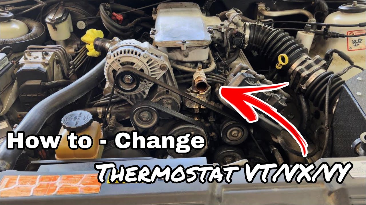 How To Change A Thermostat & Coolant Temperature Sensor On A VT/VX/VY Commodore