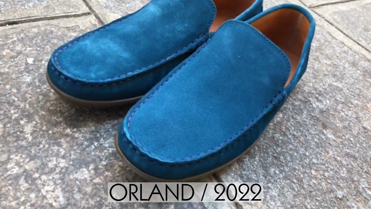 Mocassin Souple Orland 2022 Daim Bleu &Eacute;lectrique
