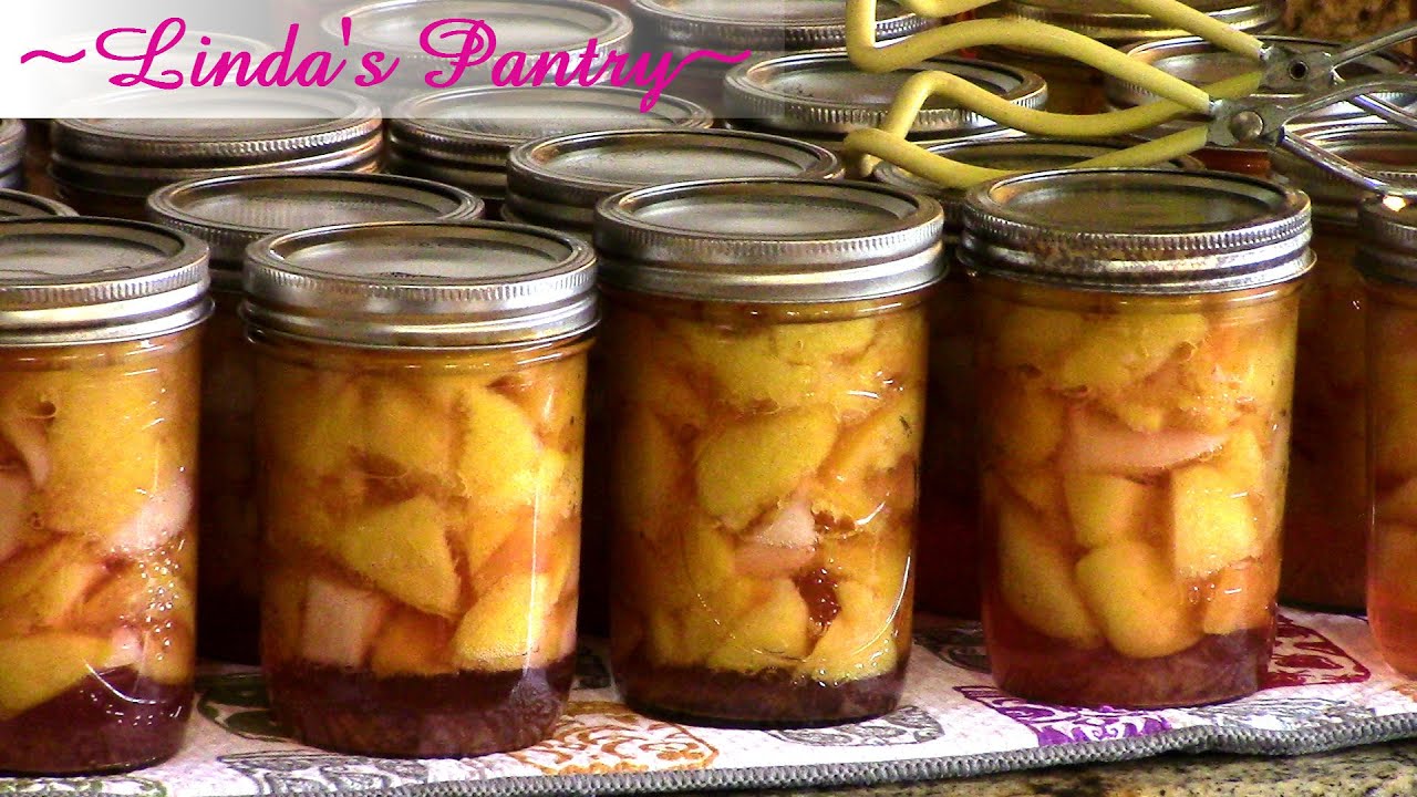 ~Canning Pears & Nectarines With Linda's Pantry~