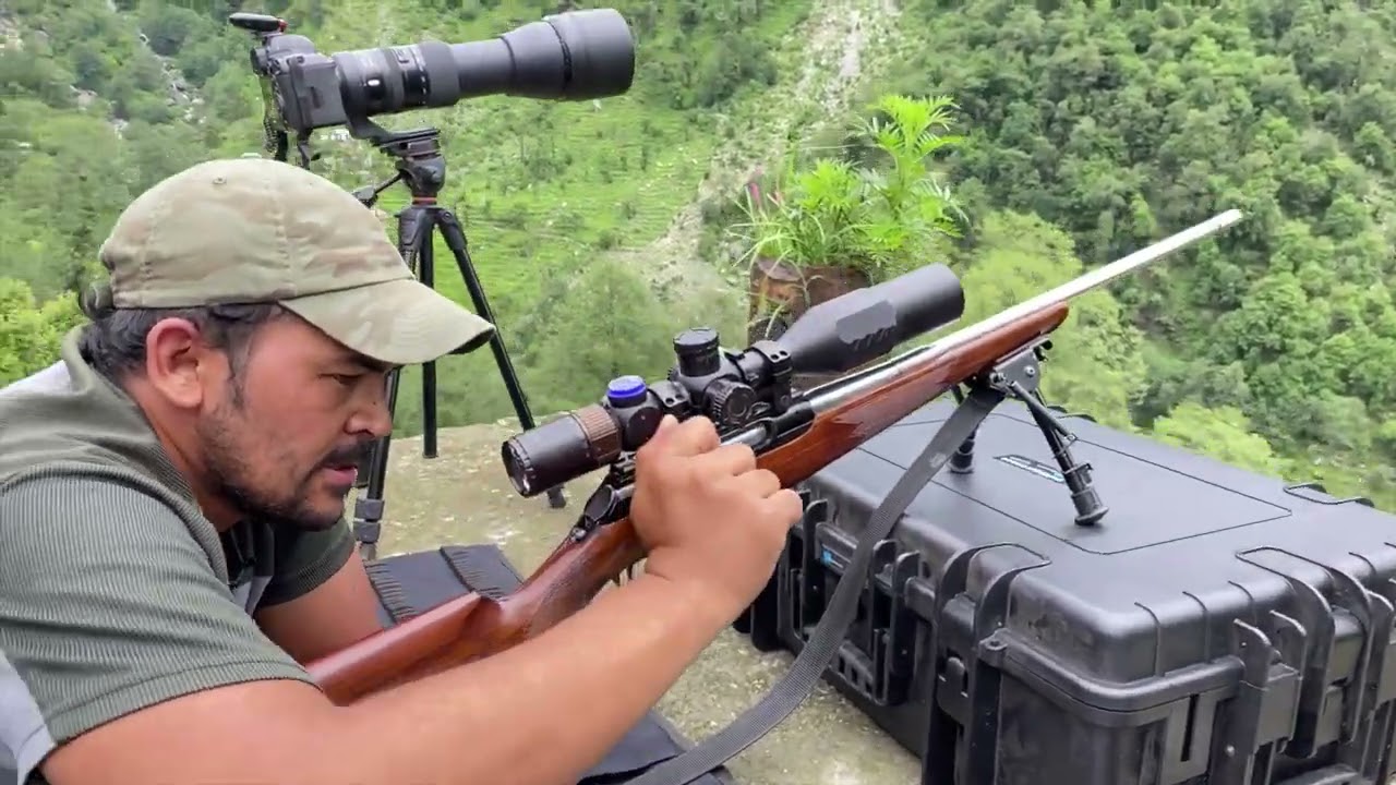 750 Yard long-range shooting long time