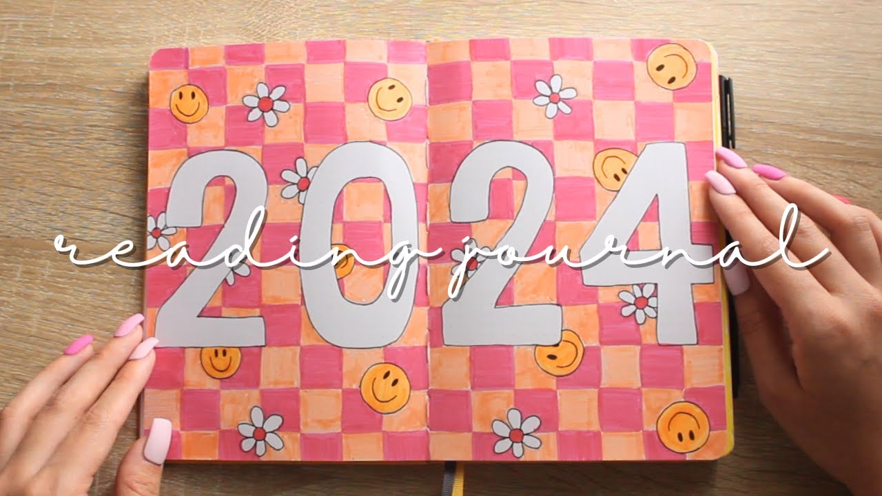 2024 reading journal set up 📓 with free printables 🎄 bookmas 2023