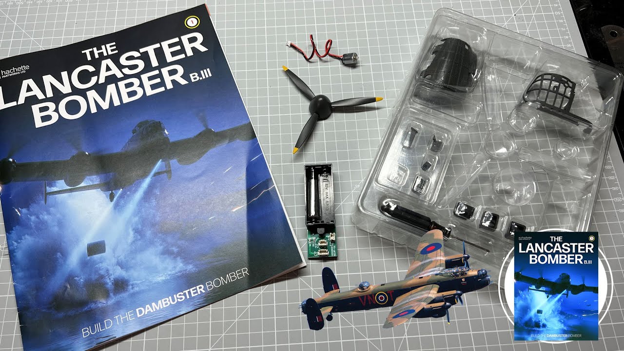 Build the Lancaster Bomber B.111 TRIAL - Part 1 - The First Propeller