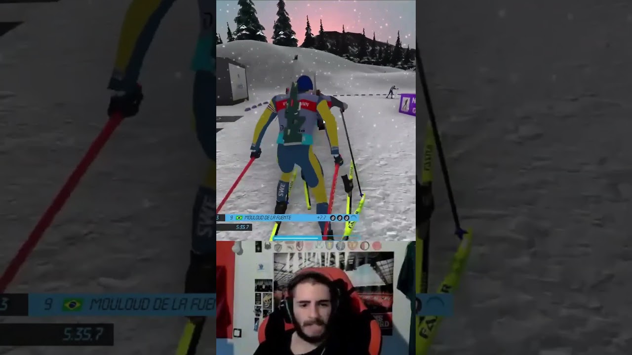 Mouloud dans le dur !! (NGL Biathlon)