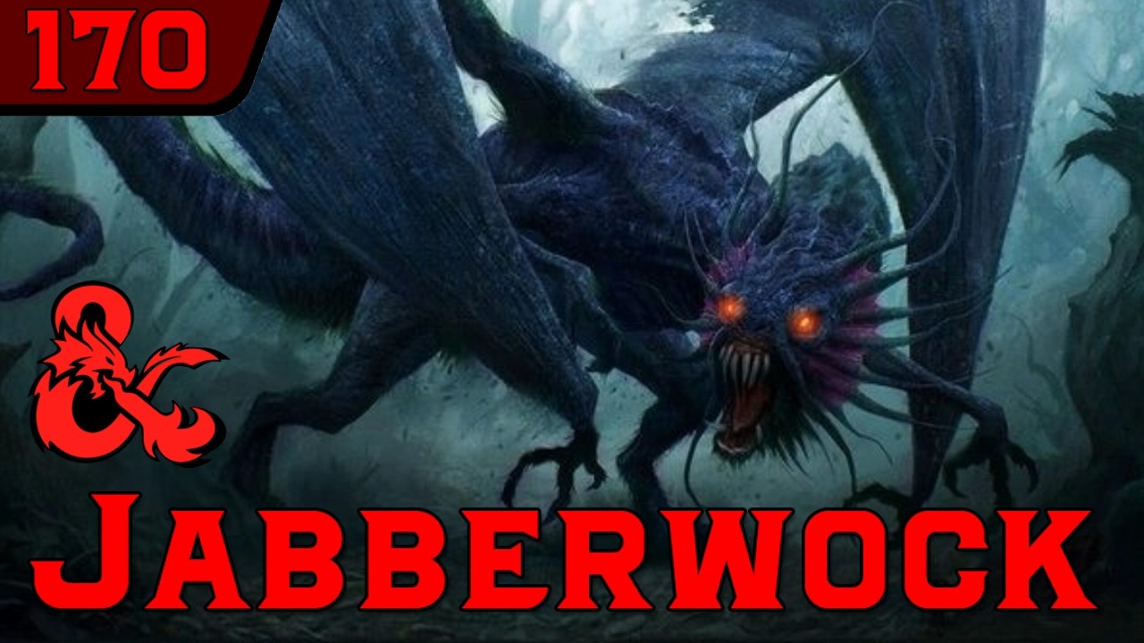 Jabberwock (Galimatazo). Bestiario Dragones y Mazmorras. Capítulo 170