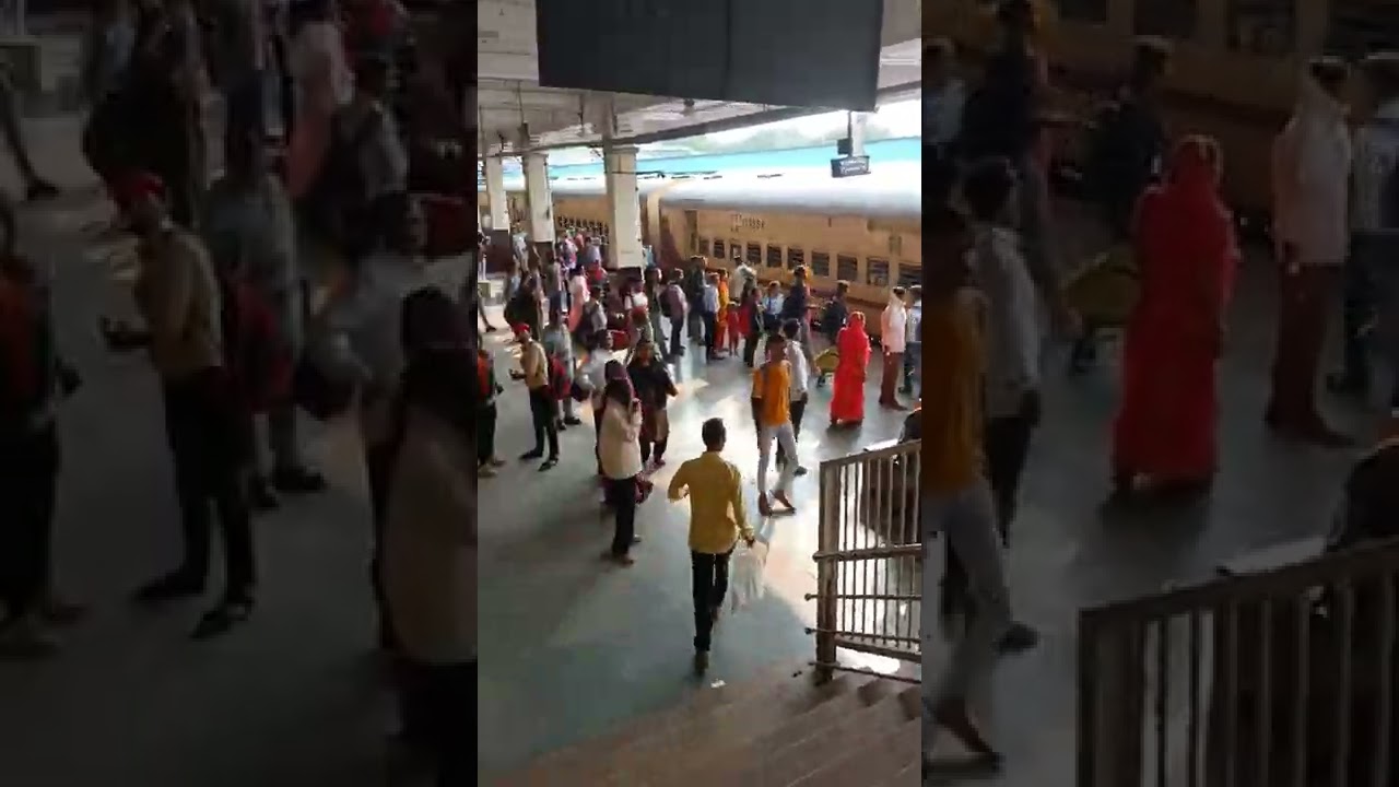 GWALIOR RAILWAY STATION/ PLATEFORM NO. 1 / #railwaystation #gwalior /CHHAYA THE EXPLORER