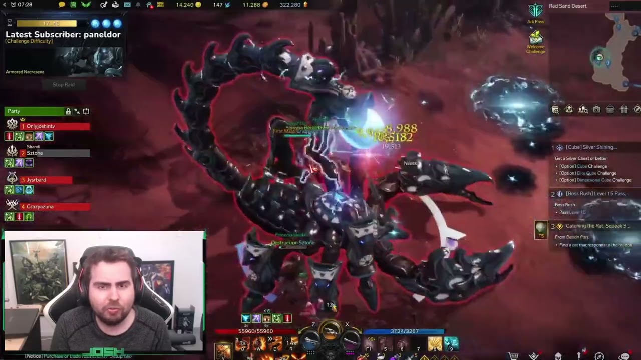 Lost Ark - Challenge Guardian Raid - Armored Nacrasena - Guide
