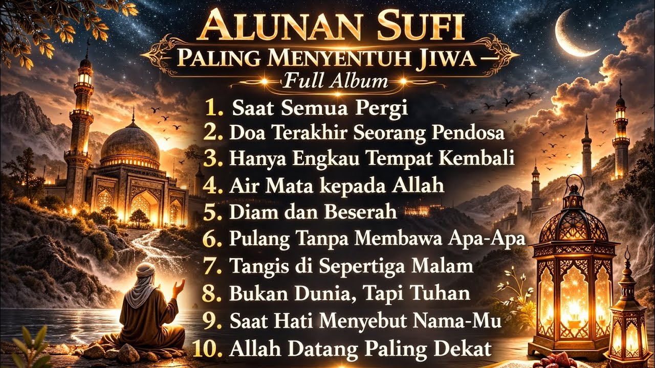 Air Mata Kepada Allah| Alunan Sufi Paling Menyentuh Jiwa
