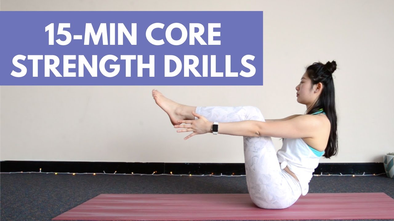 15-Minute Core Strength Drills
