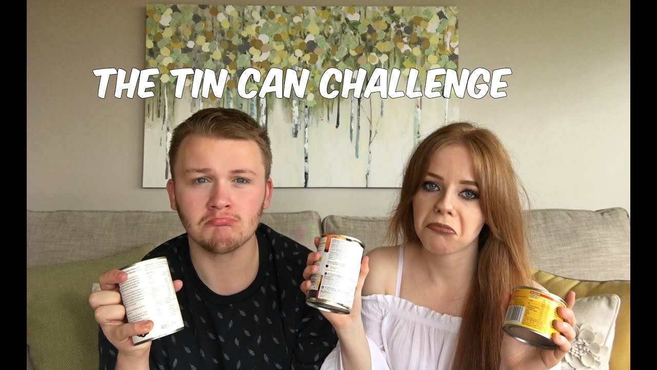 THE TIN CAN CHALLENGE | Kyle & Clare