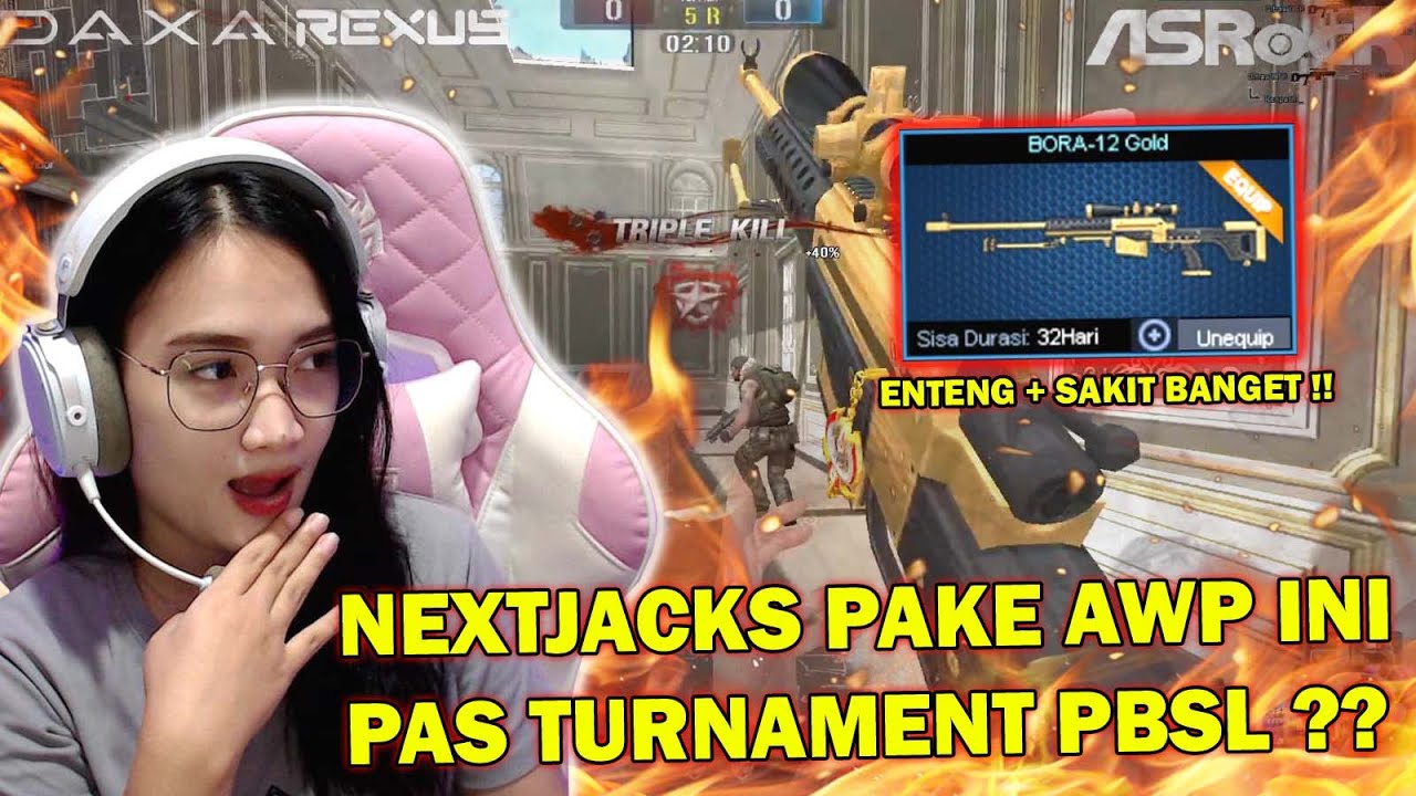 NYOBAIN AWP YANG DIPAKE NEXTJACKS PAS PBSL!! TERNYATA OP BANGET! - POINT BLANK INDONESIA
