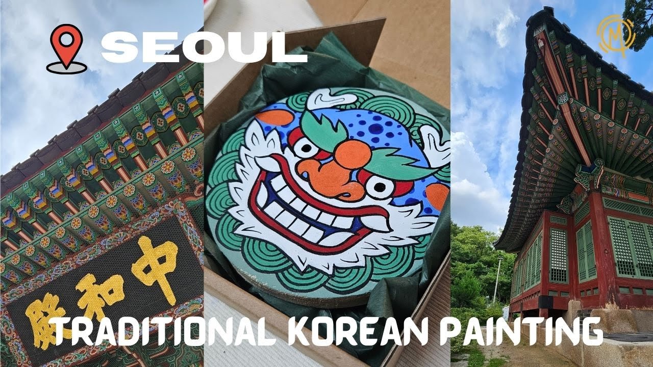 Dancheong Workshop in Seoul [Traditional Korean Painting] | Melanger Art