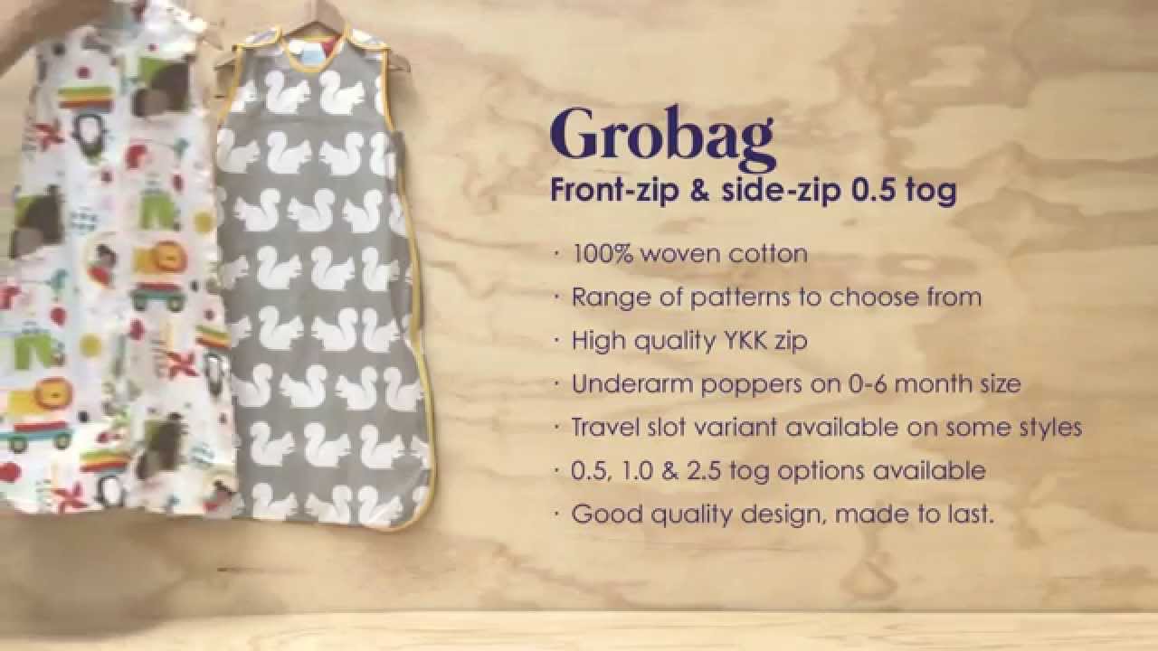 Grobag 0.5 Tog Sleeping Bags
