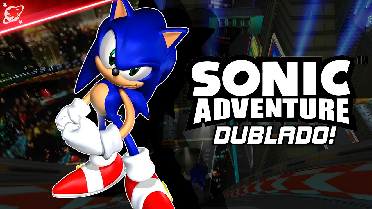 SONIC ADVENTURE DX DUBLADO EM PORTUGUÊS! Zerando 100% AO VIVO | Aniversário do Rgames