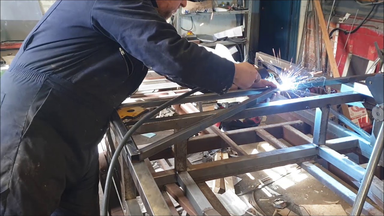 Ford GT40 replica chassis construction/fabrication Part 3