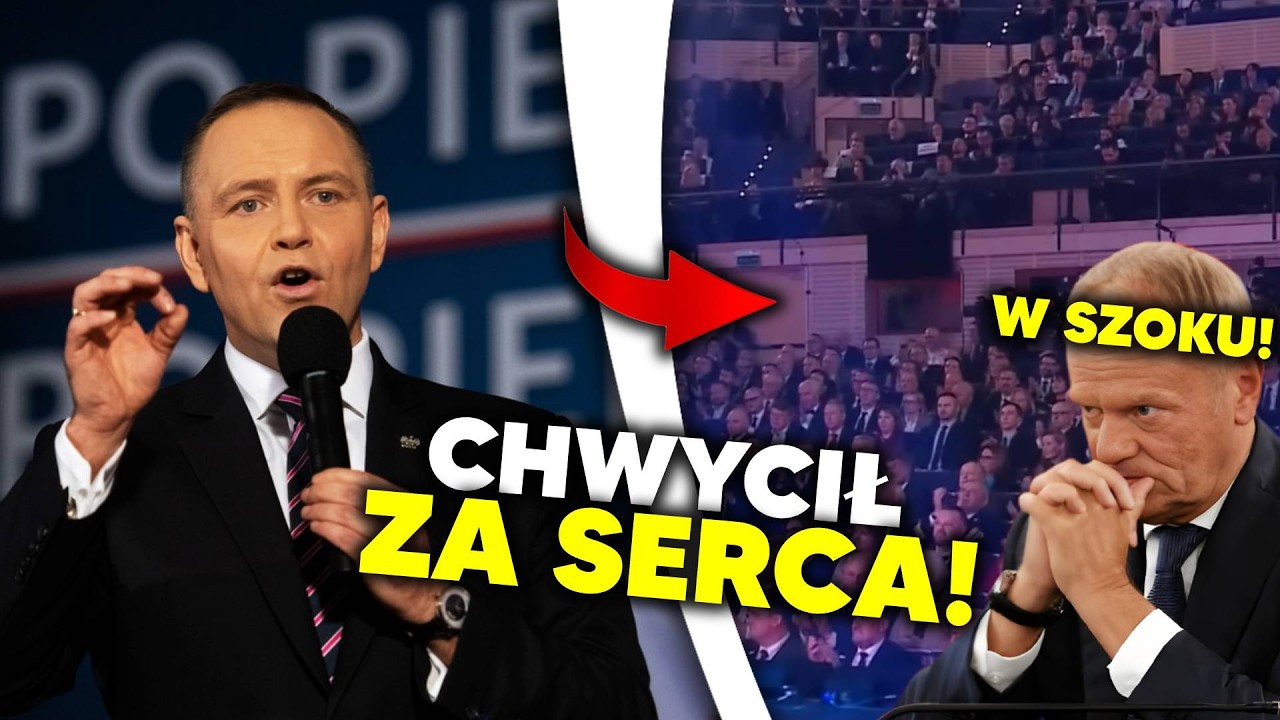 NAWROCKI WYGŁOSIŁ POTĘŻNE PRZEMÓWIENIE KTÓRE CHWYCIŁO ZA SERCE NIE JEDNEGO NA SALI! ZROBIŁ WRAŻENIE!
